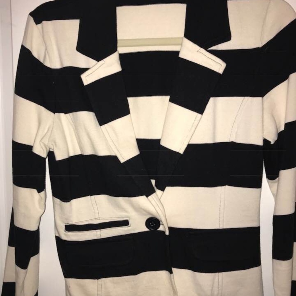 Caslon Women's black and white Blazer-Nordstroms